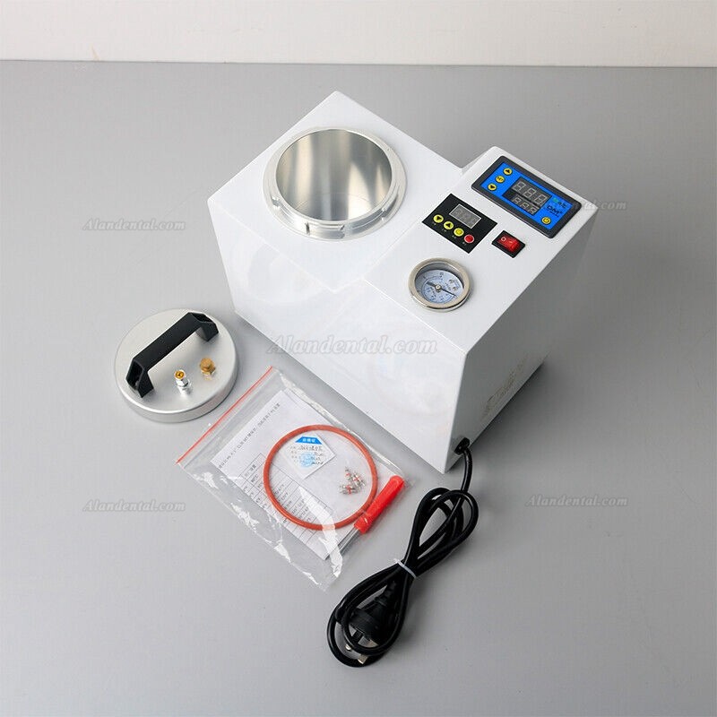 JINGUANG JG-221 Dental Lab Automatic Pressure Pot Portable Digital Dental Polymerizer 